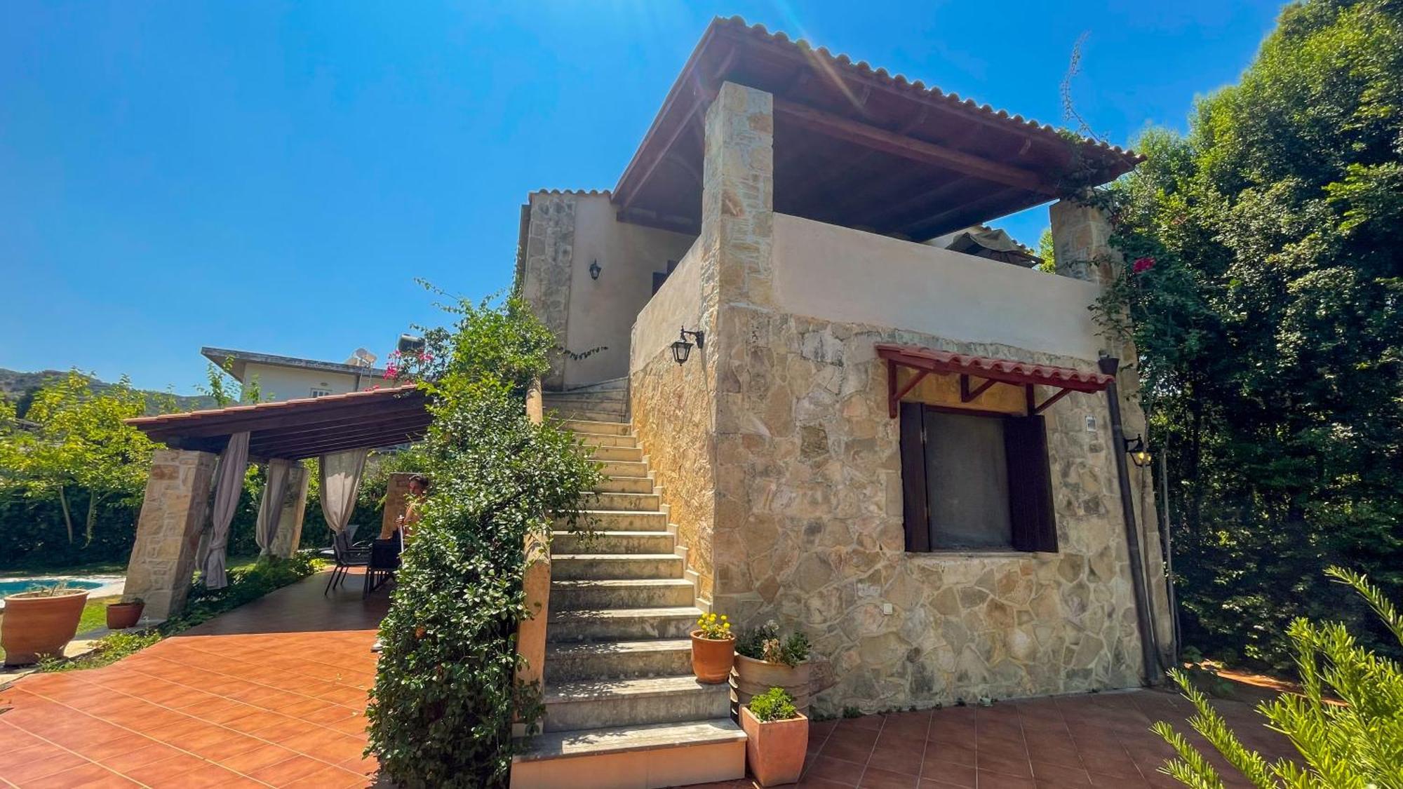 Villa Skine With Private Pool And Garden Chania  Exterior foto